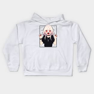 Cute Goth Anime Vampire Kids Hoodie